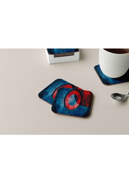 Dekoratif Bardak Altlığı Circle Design 478
