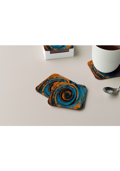 Dekoratif Bardak Altlığı Circle Design 483