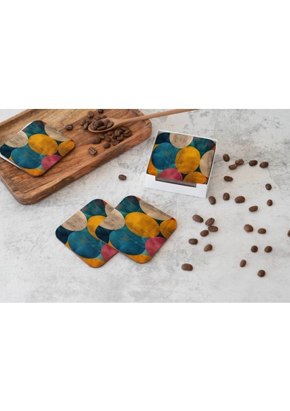 Dekoratif Bardak Altlığı Circle Design 492 fiyatları