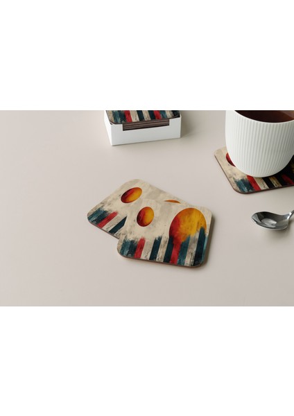 Dekoratif Bardak Altlığı Circle Design 493