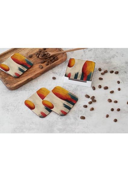 Dekoratif Bardak Altlığı Circle Design 493 fiyatları