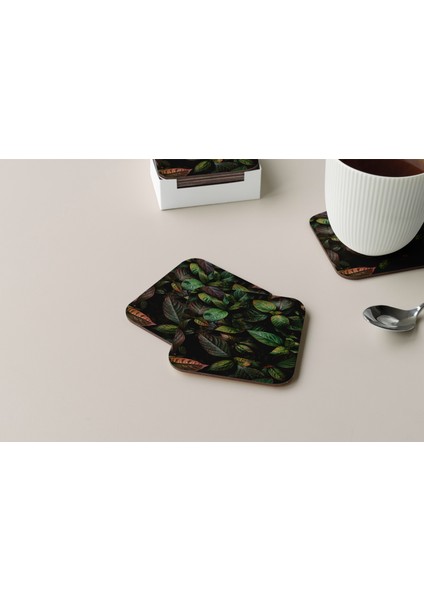 Dekoratif Bardak Altlığı Çiçekler 152