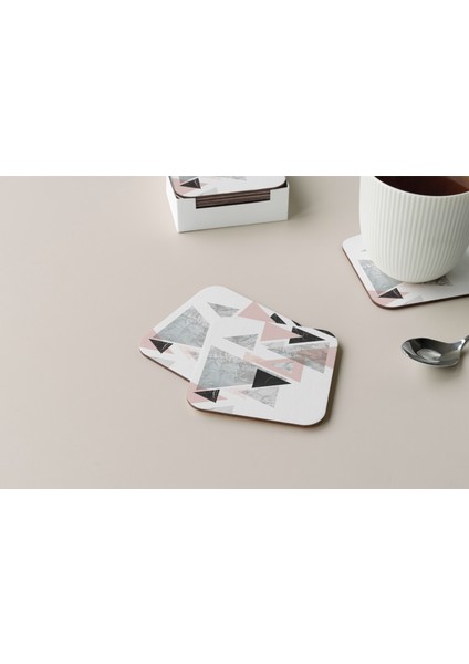 Dekoratif Bardak Altlığı Minimal Desen 151