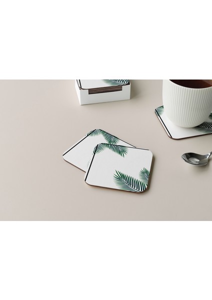 Dekoratif Bardak Altlığı Minimal Desen 165