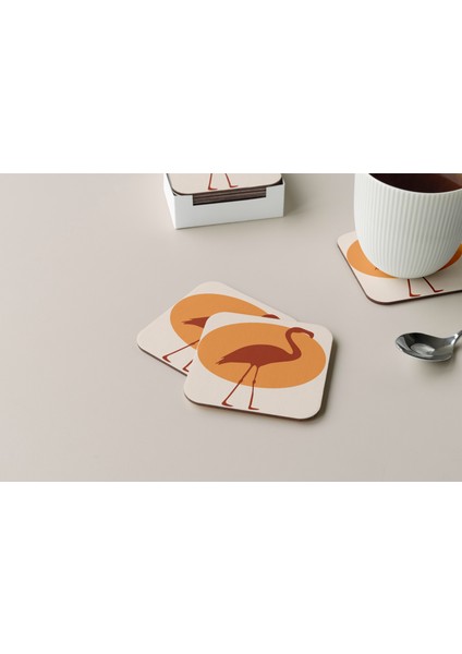 Dekoratif Bardak Altlığı Minimal Desen 289