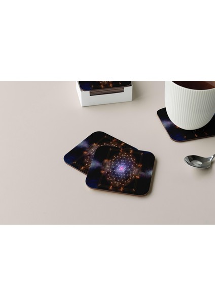 Dekoratif Bardak Altlığı Yogo Pozları 18