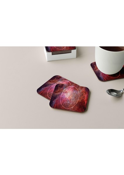 Dekoratif Bardak Altlığı Yogo Pozları 15