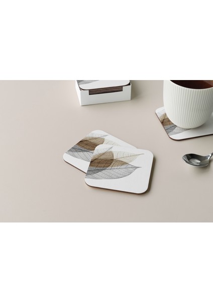 Dekoratif Bardak Altlığı Minimal Desen 309