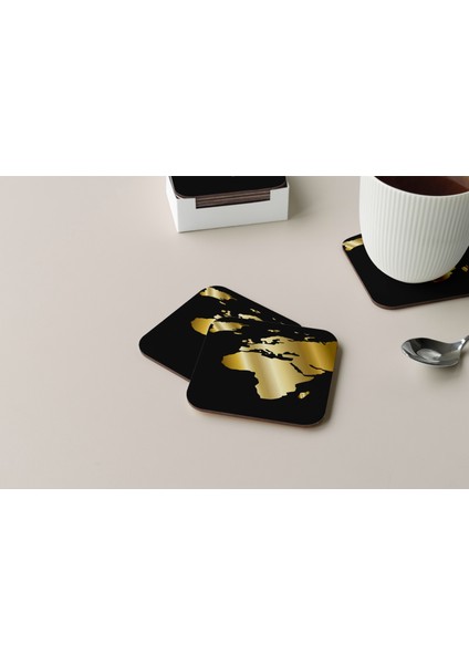 Dekoratif Bardak Altlığı Minimal Desen 317