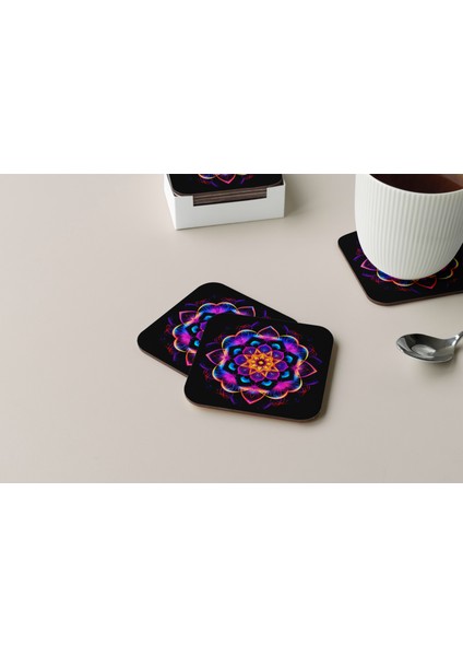 Dekoratif Bardak Altlığı Yogo Pozları 29