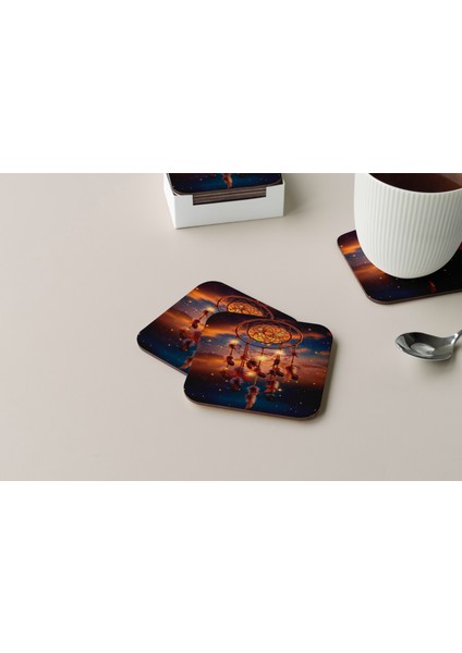 Dekoratif Bardak Altlığı Yogo Pozları 100