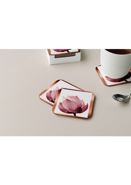 Dekoratif Bardak Altlığı Minimal Desen 178