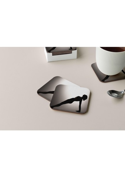 Dekoratif Bardak Altlığı Yogo Pozları 120