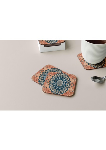 Dekoratif Bardak Altlığı Yogo Pozları 126