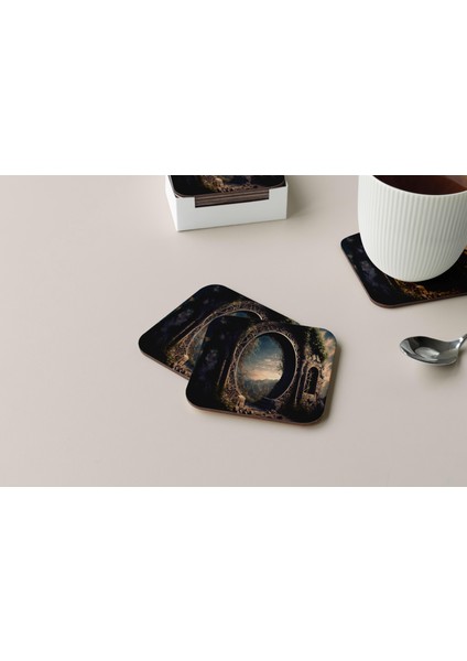 Dekoratif Bardak Altlığı Yogo Pozları 159