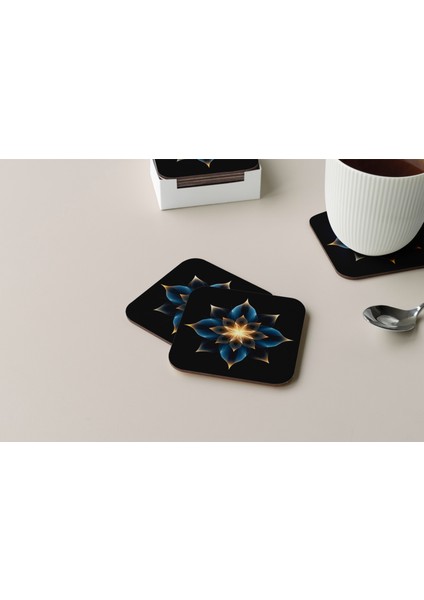 Dekoratif Bardak Altlığı Yogo Pozları 161