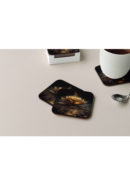 Dekoratif Bardak Altlığı Yogo Pozları 109