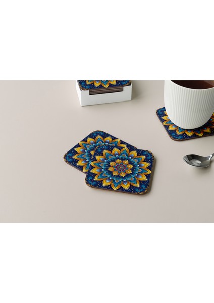 Dekoratif Bardak Altlığı Yogo Pozları 182