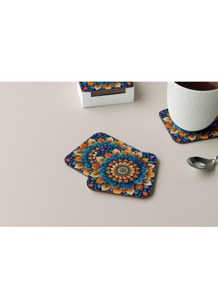 Dekoratif Bardak Altlığı Yogo Pozları 164