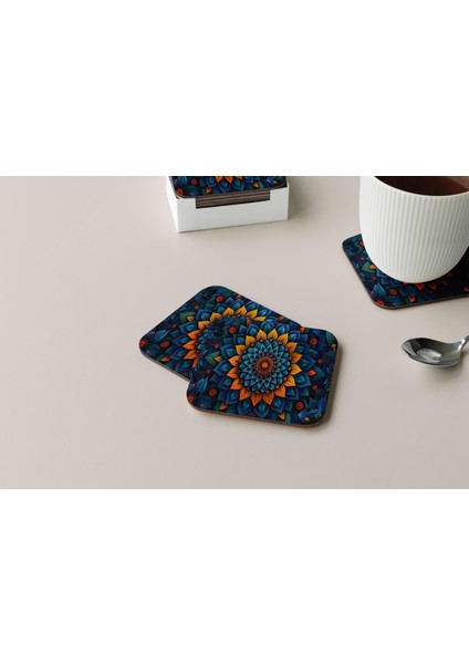 Dekoratif Bardak Altlığı Yogo Pozları 105