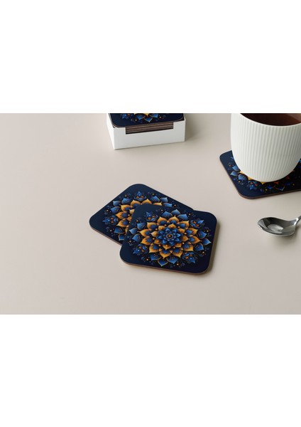 Dekoratif Bardak Altlığı Yogo Pozları 158