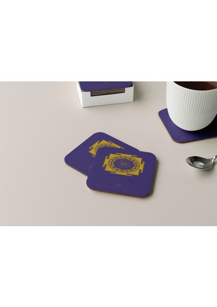 Dekoratif Bardak Altlığı Yogo Pozları 181