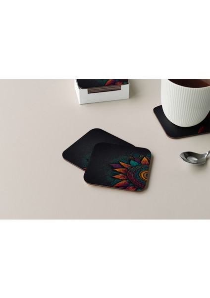 Dekoratif Bardak Altlığı Yogo Pozları 205