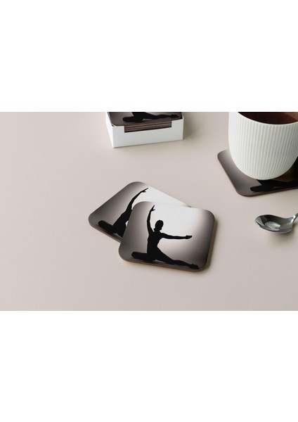 Dekoratif Bardak Altlığı Yogo Pozları 141