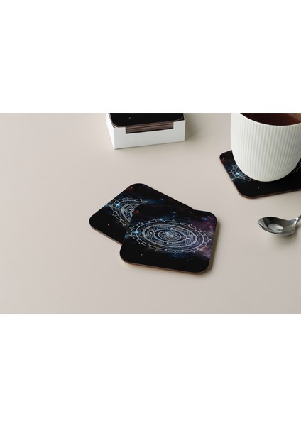 Dekoratif Bardak Altlığı Yogo Pozları 169