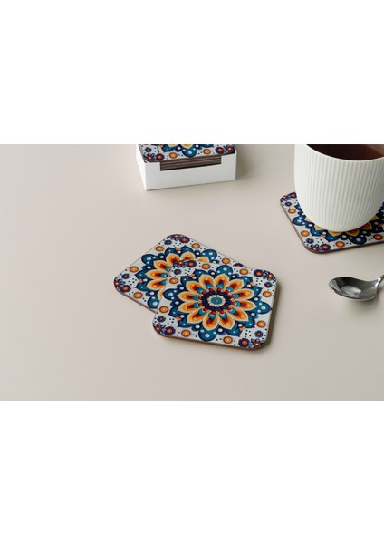 Dekoratif Bardak Altlığı Yogo Pozları 176