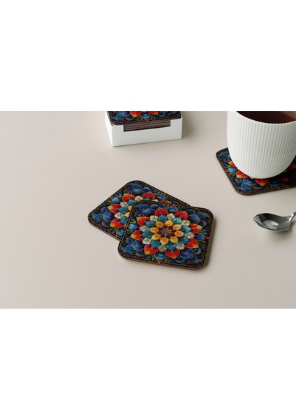 Dekoratif Bardak Altlığı Yogo Pozları 185