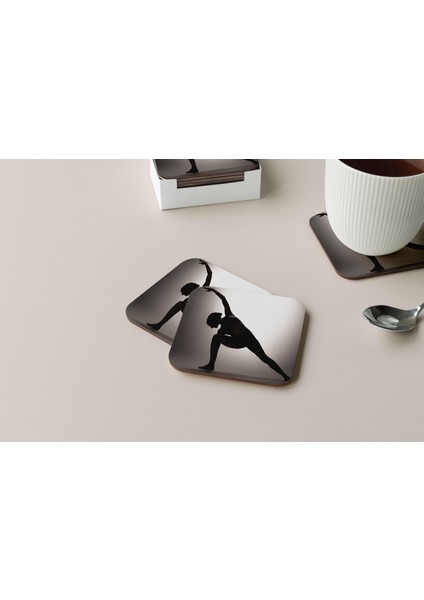 Dekoratif Bardak Altlığı Neon Desen 138