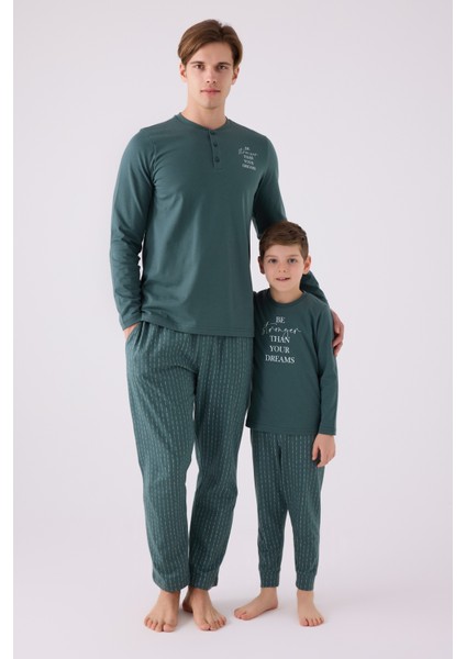 3130 Erkek Çocuk Uzun Kol Pijama Takım