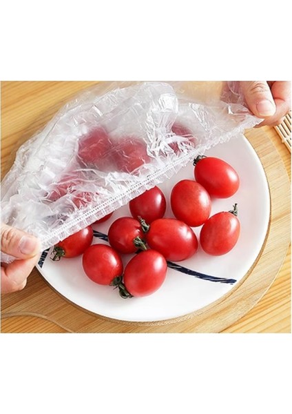 100 Adet Pratik Tazeliği Koruyan Tencere ve Tabak Bonesi | Çok Amaçlı Kapak Gıda Bonesi