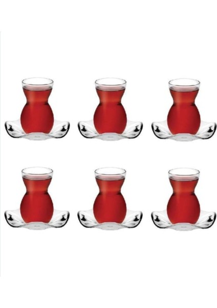 96574 Dantel Çay Takımı 140 cc 12 Parça 6 Adet Çay Bardağı 6 Adet Çay Tabağı modelleri