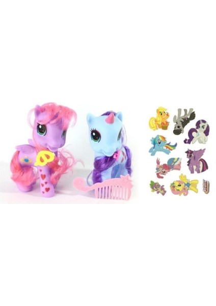 Pony Atlar 2'li Stickerlı - 154A14 / 154A10