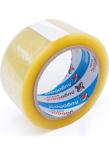 Huga Bant Akrilik Yüksek Kalite Koli Bandı 45MM x 100 mt Şeffaf (6'lı Paket) fiyatları