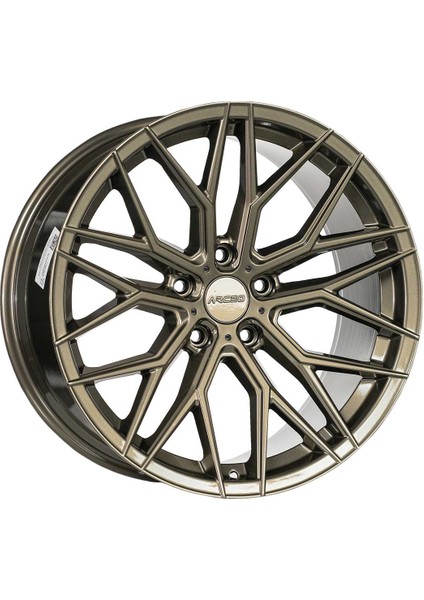 17 Inç 5X100 Arceo Valencia Bronz Polo Egea Ibiza Jant Modeli Volkswagen Fiat Seat (4 Adet)