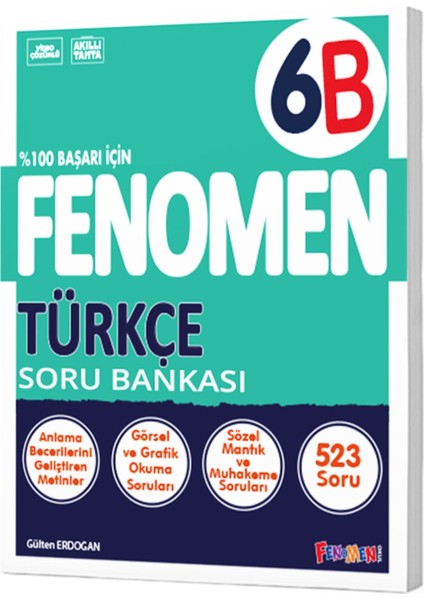 6. Sınıf Türkçe B Fenomen Soru Bankası