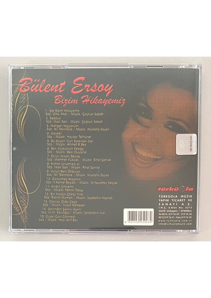 Bülent Ersoy Bizim Hikayemiz Cd (Orjnal Dönem Baskı Cd)