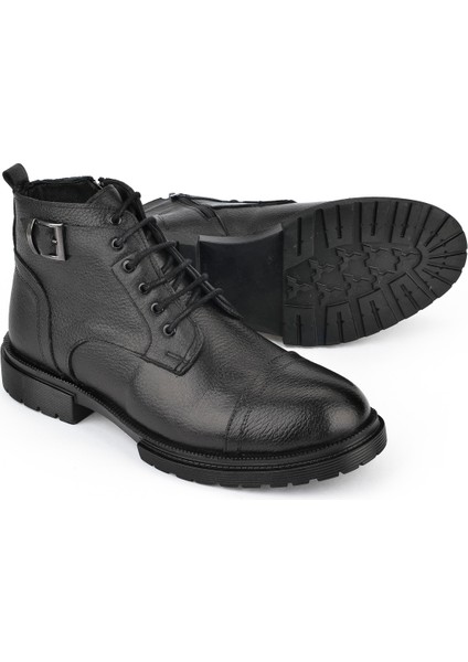 Erkek Deri Bot 113447 306 Siyah fırsatları
