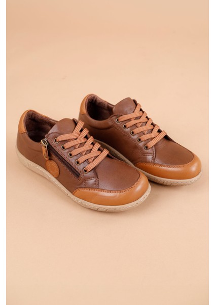 Cosmina Kadın Deri Kahve Taba Günlük Ayakkabı indirimleri