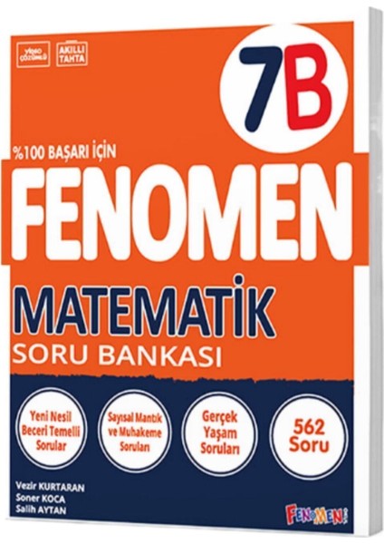 7 Sınıf Matematik - B - Soru Bankası