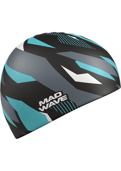 Mad Wave Silikon Bone Stripes, One Size, Siyah