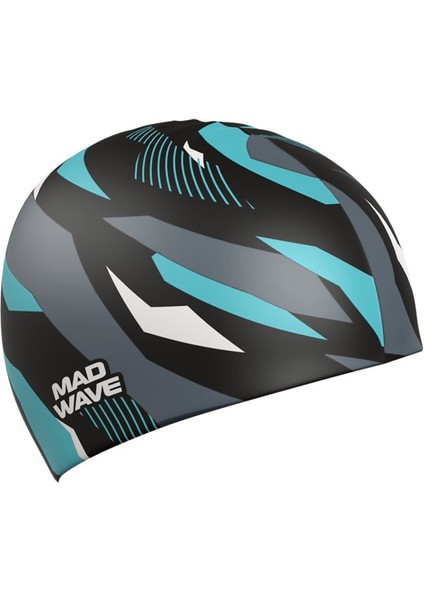 Mad Wave Silikon Bone Stripes, One Size, Siyah