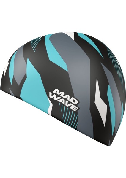 Mad Wave Silikon Bone Stripes, One Size, Siyah