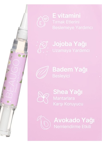 Yasemin Kokulu Tırnak Eti Bakım Yağı
