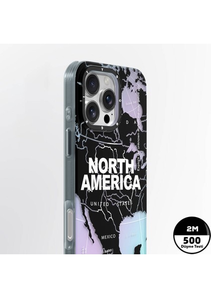 iPhone 16 Pro Uyumlu Kılıf Magsafe Şarj Özellikli Youngkit Universal Serisi Kapak Siyah-Beyaz modelleri