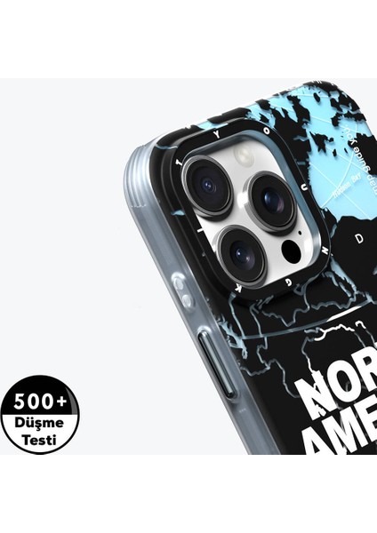 iPhone 16 Pro Uyumlu Kılıf Magsafe Şarj Özellikli Youngkit Universal Serisi Kapak Siyah-Beyaz fırsatları