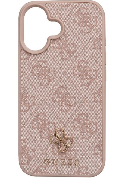 iPhone 16 Uyumlu Kılıf Magsafe Şarj Özellikli Guess Orjinal Lisanslı Small 4g Classic Pembe fiyatları